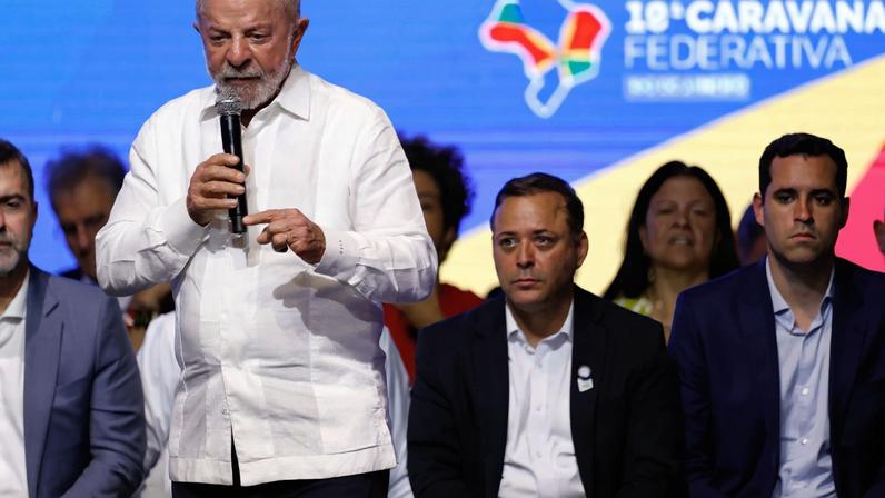 Niterói (RJ), 26/03/2026 – O presidente da República, Luiz Inácio Lula da Silva, participa da cerimônia de abertura da Caravana Federativa do Rio de Janeiro. Foto: Fernando Frazão/Agência Brasil