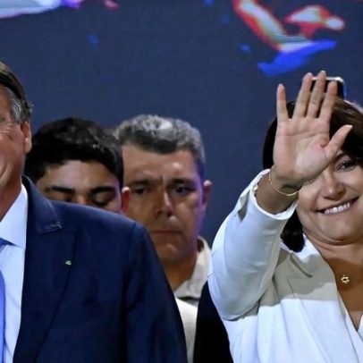 PL Mulher aponta que Michelle não exibiu vídeo de Eduardo a Jair Bolsonaro