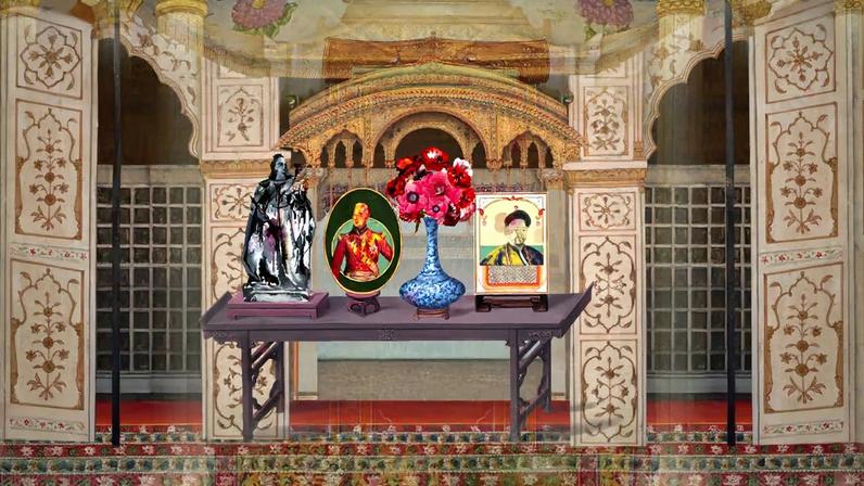 Quem domina os mares? Animação de Sikander sobre comércio mundial na fachada M+