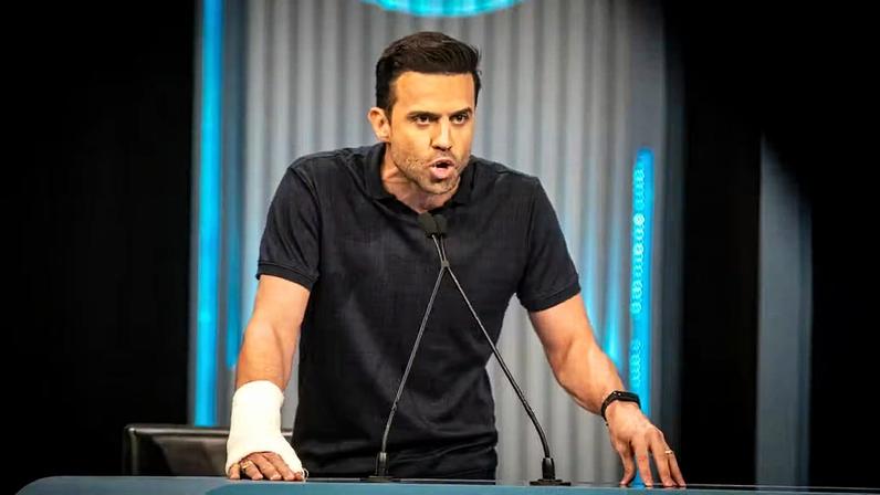 Pablo Marçal (PRTB) durante debate entre candidatos à Prefeitura de SP, em outubro de 2024. — Foto: Fábio Tito/g1