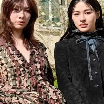 Atrizes tailandesas Ling e Orm roubam a cena em desfile da Dior em Paris