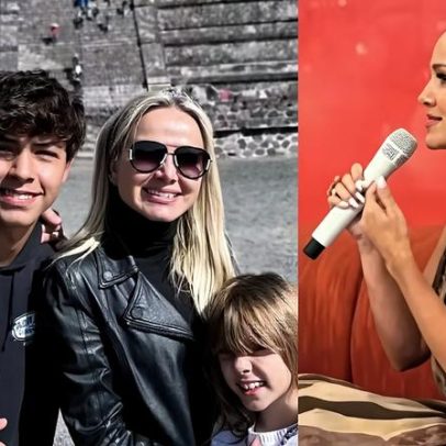 Eliana comenta sobre a exposição dos filhos na web