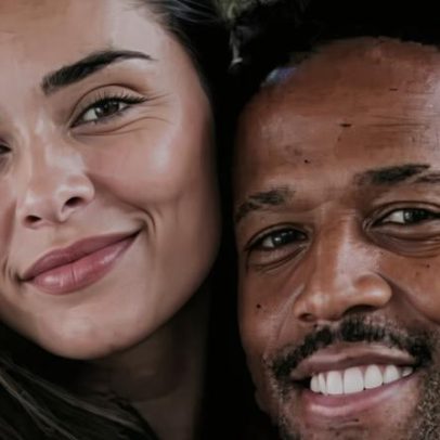 Tainá Militão e Eder Militão vestem roupa igual e brincam sobre casamento
