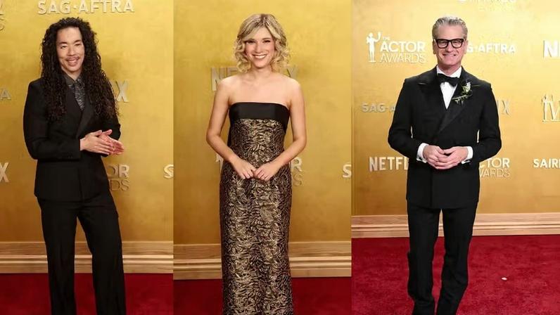 Cole Walliser / Tiffany Taylor / Marc Malkin — Foto: Getty Images