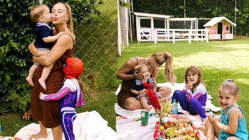 Poliana Rocha comenta alegria de ser avó e presença na família