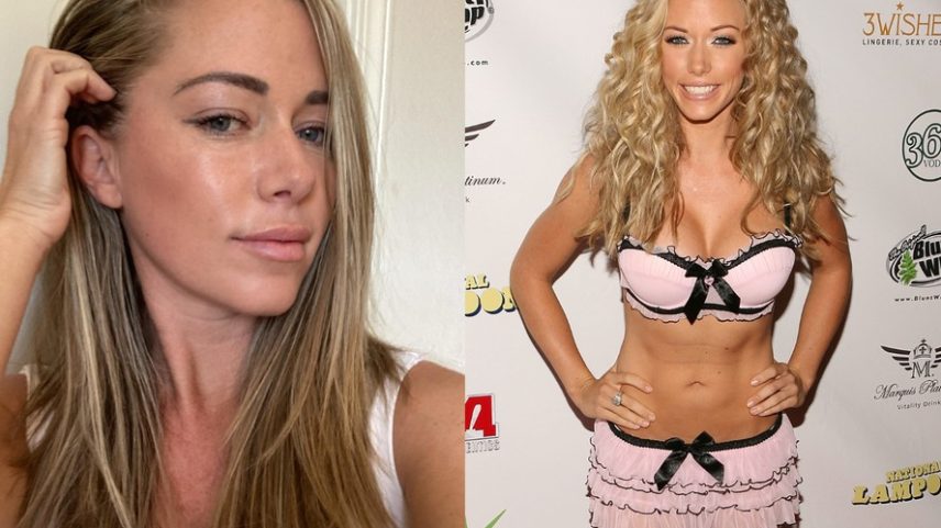 Kendra Wilkinson agora e antes — Foto: Reprodução/Instagram e Getty Images