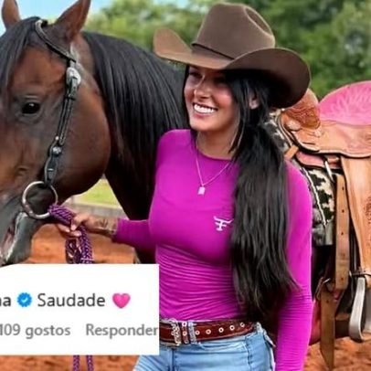 Poliana Rocha admite saudade de Ana Castela; web reage
