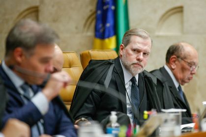 O ministro Dias Toffoli, do Supremo Tribunal Federal