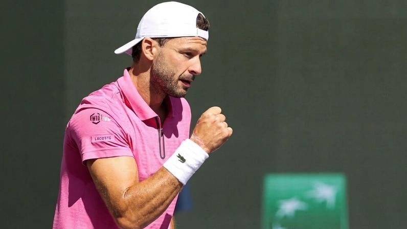 Dimitrov desafia Alcaraz em IW; Djokovic enfrenta tenista polonês