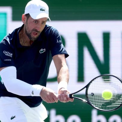 Djokovic explica lesão no braço durante o Indian Wells