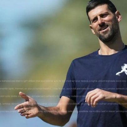 Djokovic treina com Medvedev em Indian Wells; veja lances
