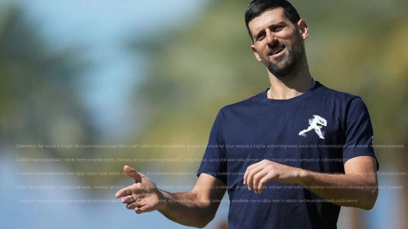 Djokovic treina com Medvedev em Indian Wells; veja lances