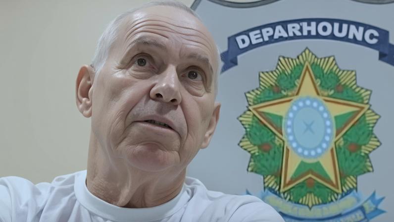 Domingos Brazão, após ser preso pela PF