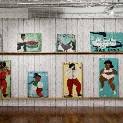 Retratos narrativos de Sam Doyle se destacam na Outsider Art Fair em Nova York