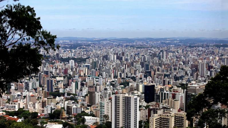 Vista panorâmica de BH prédios