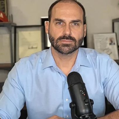 Eduardo afirma que Moraes teme a morte de Bolsonaro