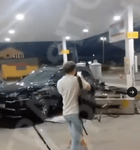 Eduardo Paes repostou vídeo que mostra veículo danificado após o que ele diz ter sido um atentado contra João Pires