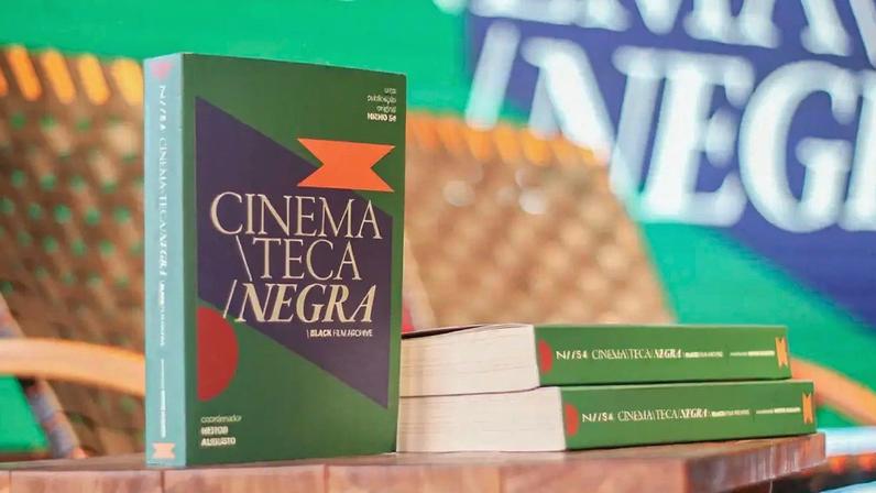 O livro 'Cinemateca Negra', lançando nesta quinta (26/3)