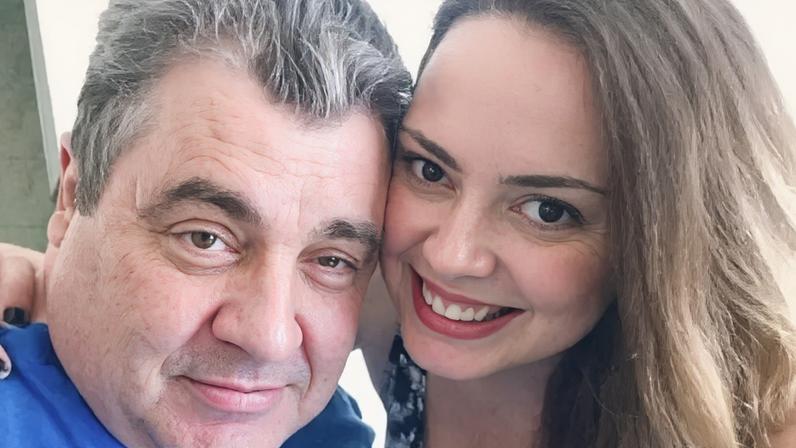 Ana Luísa enfrentará 18 horas de viagem para se despedir do pai, o ator Gerson Brenner