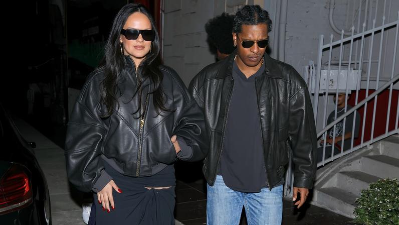 Rihanna and A$AP Rocky stepped out for a date night in Hollywood on Sunday.