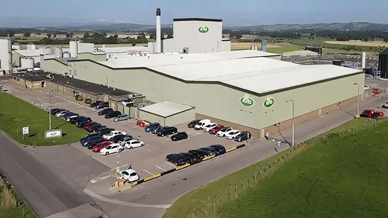 Thousands of solar panels would be put up near Arla's Lockerbie creamery