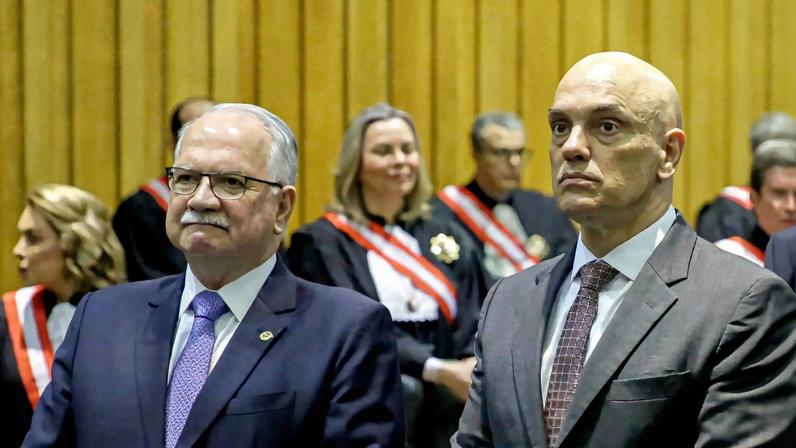 Fachin diz já ter iniciado conversas com ministros sobre possível encerramento do inquérito das fake news, aberto há sete anos. (Foto: Fellipe Sampaio/STF)