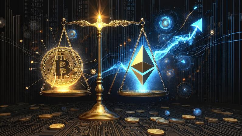 Bitcoin USD continues to hover near $67,200 following a week of tight-ranging price action. Time for Ethereum to shine?