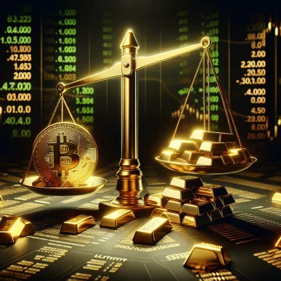 JPMorgan aponta divergência entre Bitcoin e ETFs de ouro desde guerra no Irã