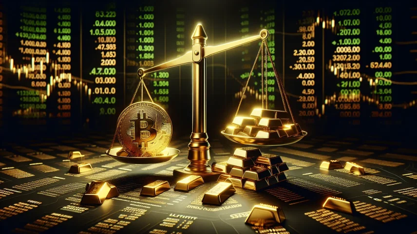 JPMorgan aponta divergência entre Bitcoin e ETFs de ouro desde guerra no Irã