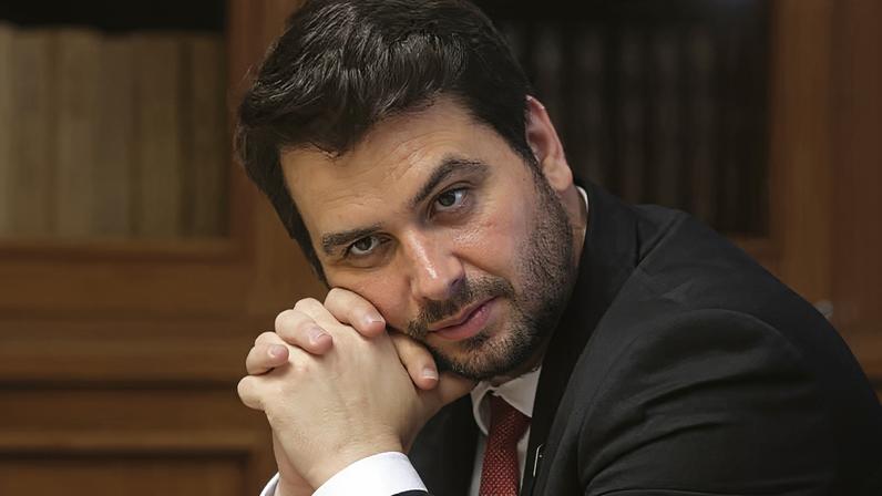 Filipe Martins, ex-assessor de Bolsonaro, foi condenado a 21 anos de prisão por envolvimento na trama golpista — Foto: Nilton Fukuda/Estadão Conteúdo