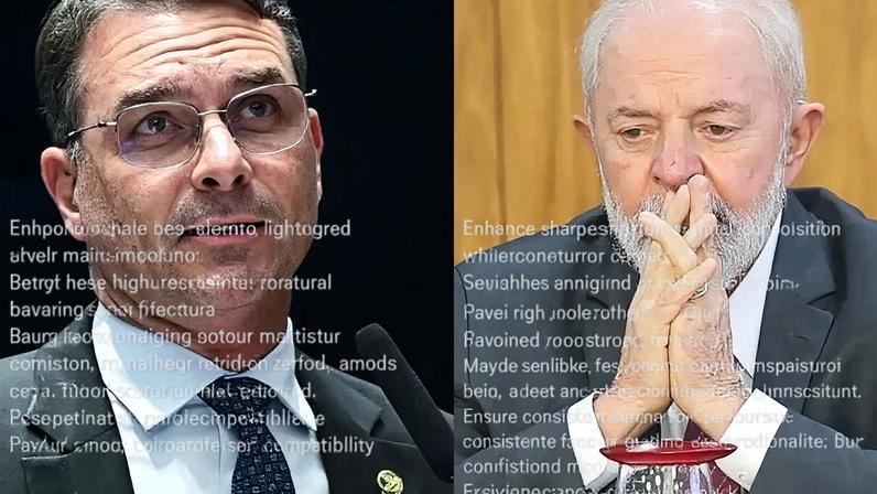 Pesquisa: Flávio Bolsonaro vence Lula no 2° turno