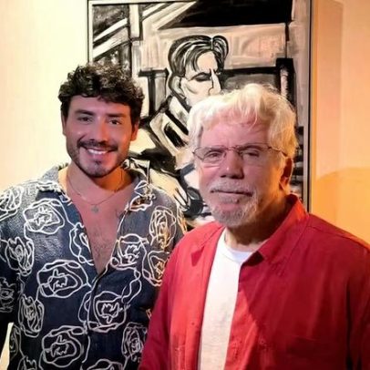 Reginaldo Faria recebe obra inspirada em Perto do Sol é Mais Claro