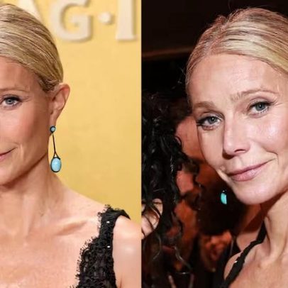Gwyneth Paltrow perde brinco dos anos 1930 em premiação