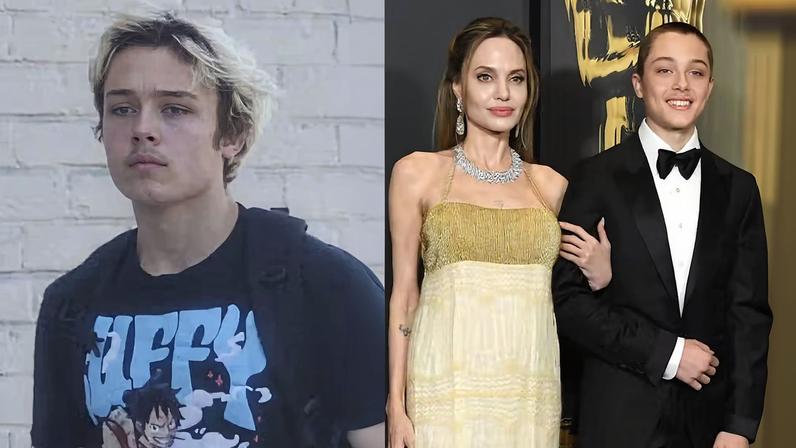 Knox Leon é filho de Angelina Jolie e Brad Pitt — Foto: The Grosby Group