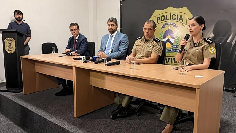 Comissão Organizadora do Certame explicou situação do concurso em coletiva de imprensa