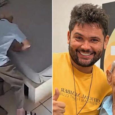 Influenciador Vovô Anésio, 88, sofre acidente e fará cirurgia