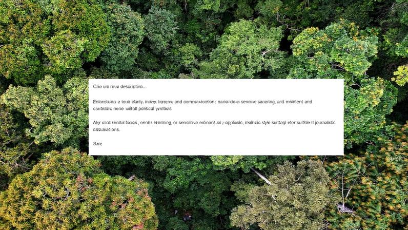 Comunidade protege floresta ancestral contra desmatamento