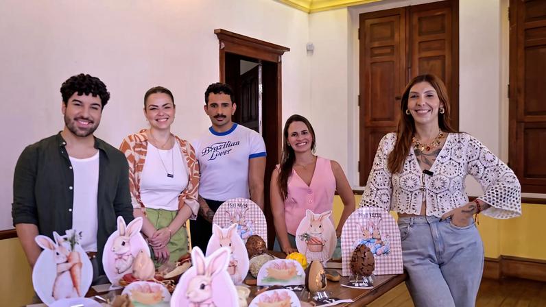 Pablo Figueiredo (confeiteiro, apresentador de TV e influenciador digital); Mariana Correa (professora Unibh/Le Cordon Bleu), Pedro Barbosa (chef da Uaiê Sorvetes), Elisa Dayrell (chef pâtissier) e Lorena K. Martins (O TEMPO Gastrô)