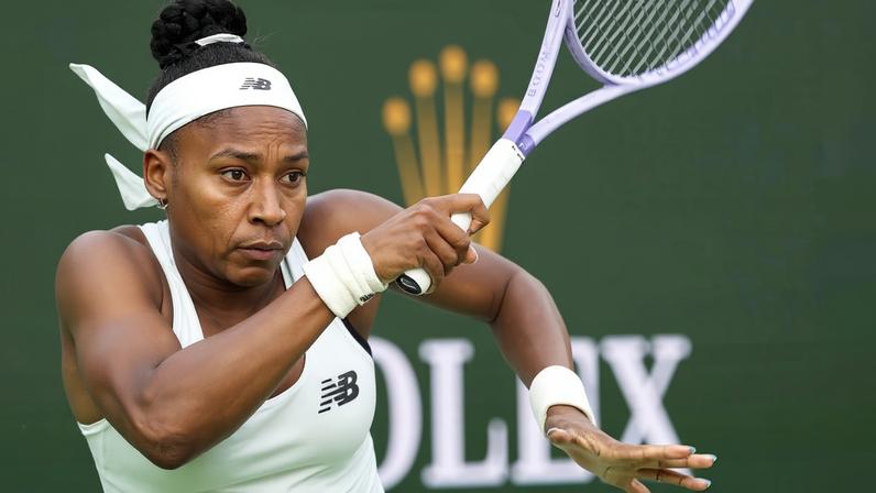 Gauff salva set-point e passa a vencer pela primeira vez