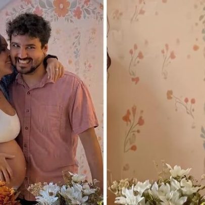 Thati Lopes e George Sauma realizam chá de bebê e anunciam nome da filha