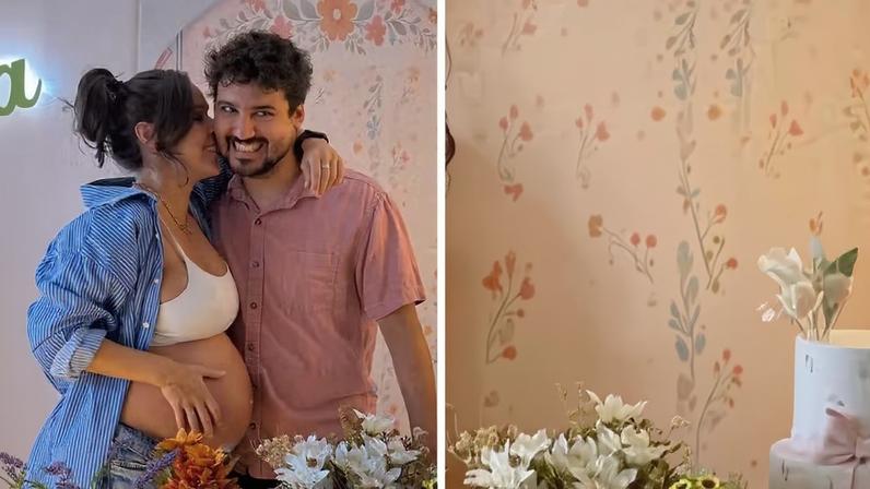 Thati Lopes e George Sauma — Foto: Reprodução/Instagram