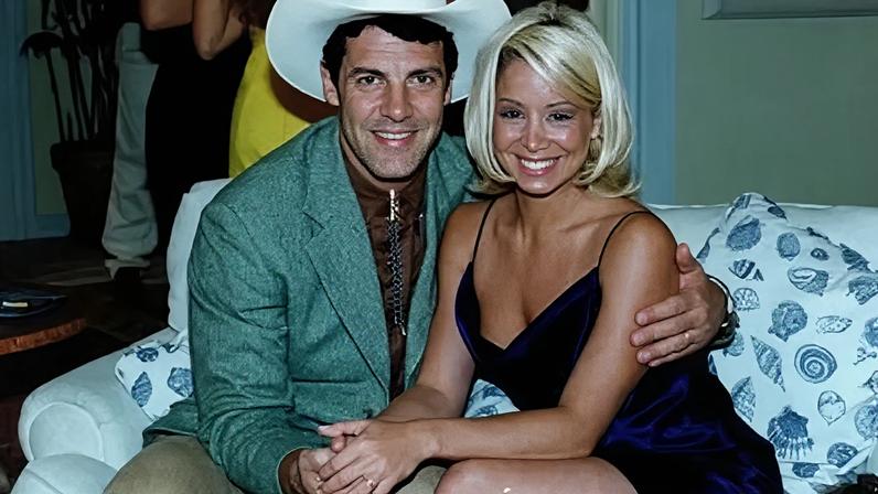 Gerson Brenner e Danielle Winits em "Corpo Dourado" (1998), última novela do ator