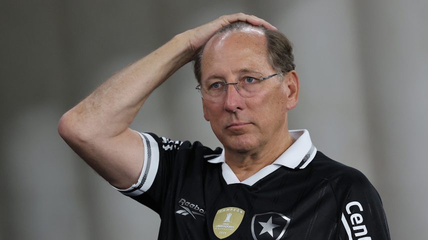 John Textor, dono da SAF do Botafogo — Foto: Wagner Meier/Getty Images