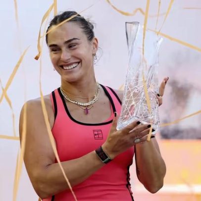 Sabalenka é bicampeã do Miami Open e completa Sunshine Double