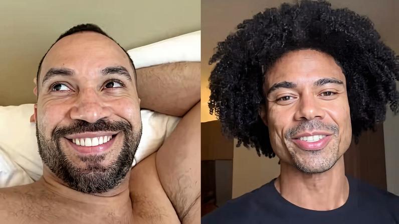 Gil do Vigor e Breno — Foto: Reprodução/Instagram