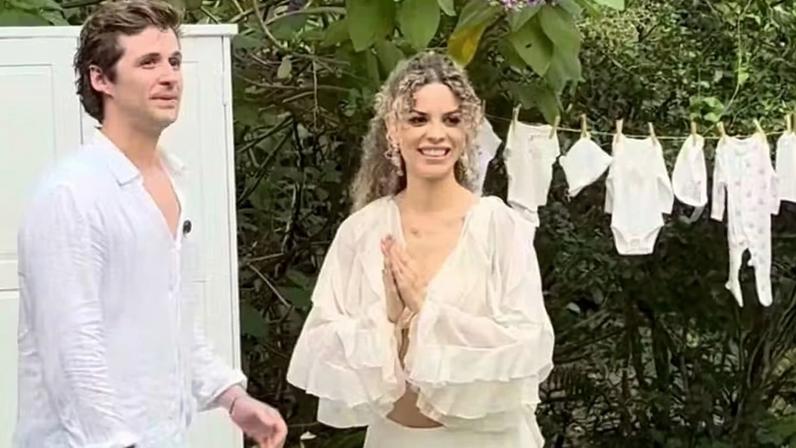 Gil Coelho e Larissa Gloor — Foto: Reprodução/Instagram