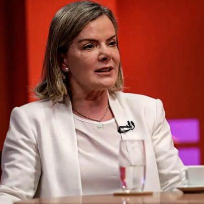 Gleisi Hoffmann prevê que Caiado ficará na periferia em eleição polarizada