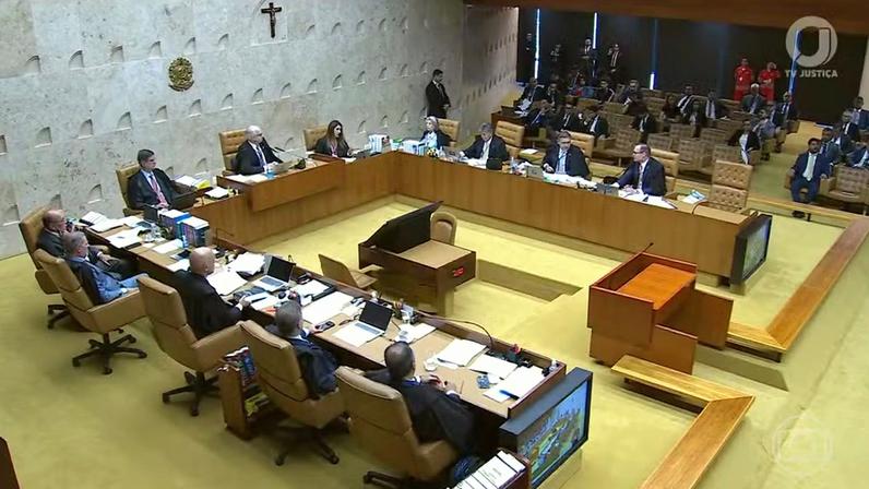 Por 8 votos a 2, Supremo decide que cabe ao Congresso prorrogar ou não a CPMI do INSS — Foto: Jornal Nacional/ Reprodução