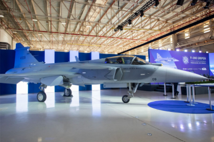 Gripen produzido no Brasil