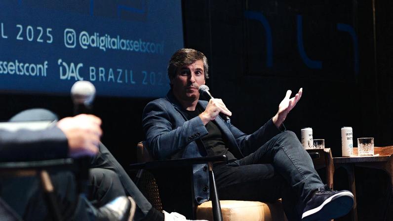 Guilherme Gomes, CEO da OranjeBTC, no Digital Assets Conference (DAC) 2025
